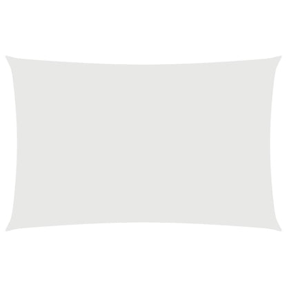 Sonnensegel Oxford-Gewebe Rechteckig 4x7 m Weiß