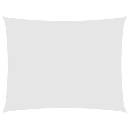 Sonnensegel Oxford-Gewebe Rechteckig 5x7 m Weiß