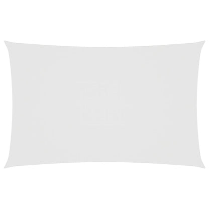Sonnensegel Oxford-Gewebe Rechteckig 5x8 m Weiß