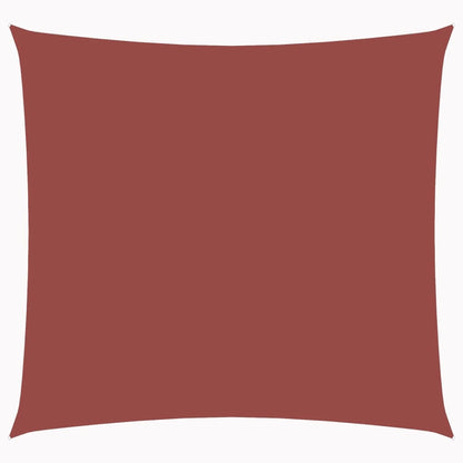 Sonnensegel Oxford-Gewebe Quadratisch 2,5x2,5 m Terrakottarot
