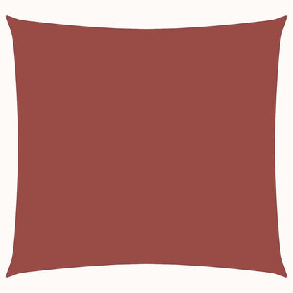 Sonnensegel Oxford-Gewebe Quadratisch 3x3 m Terrakotta-Rot