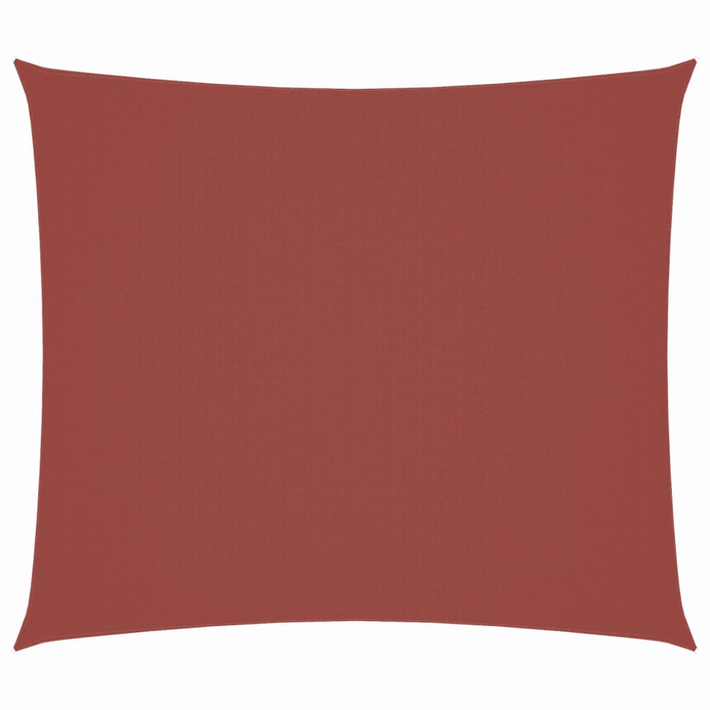 Sonnensegel Oxford-Gewebe Rechteckig 2x2,5 m Terrakotta-Rot