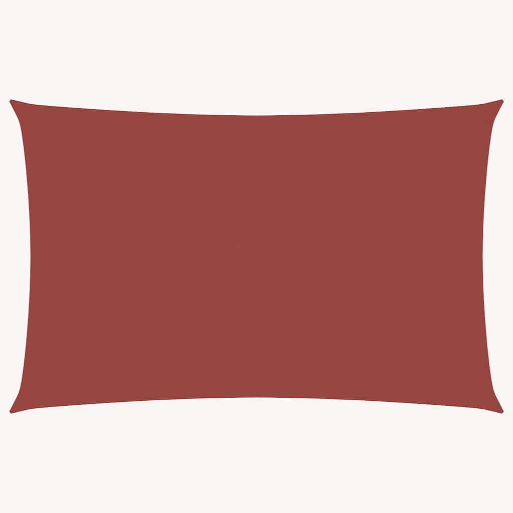 Sonnensegel Oxford-Gewebe Rechteckig 5x8 m Terrakotta-Rot
