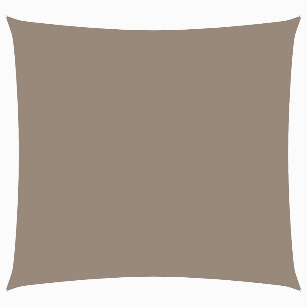Sonnensegel Oxford-Gewebe Quadratisch 6x6 m Taupe
