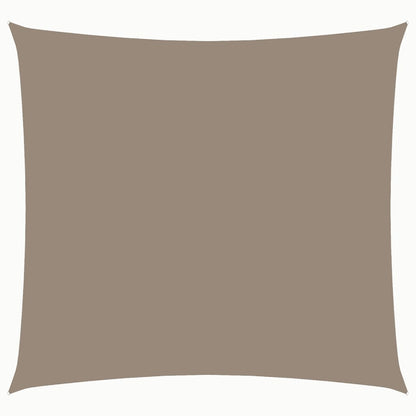 Sonnensegel Oxford-Gewebe Quadratisch 7x7 m Taupe