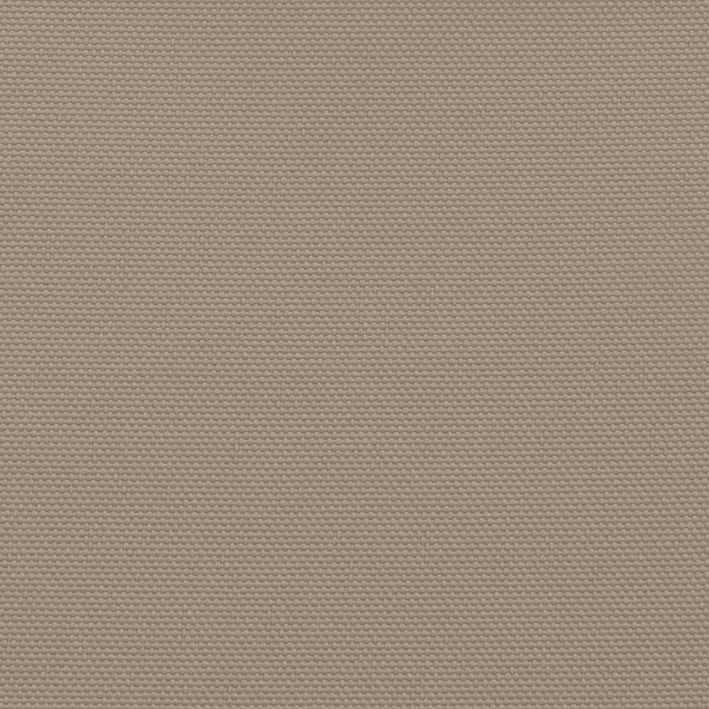 Sonnensegel Oxford-Gewebe Rechteckig 2x4 m Taupe