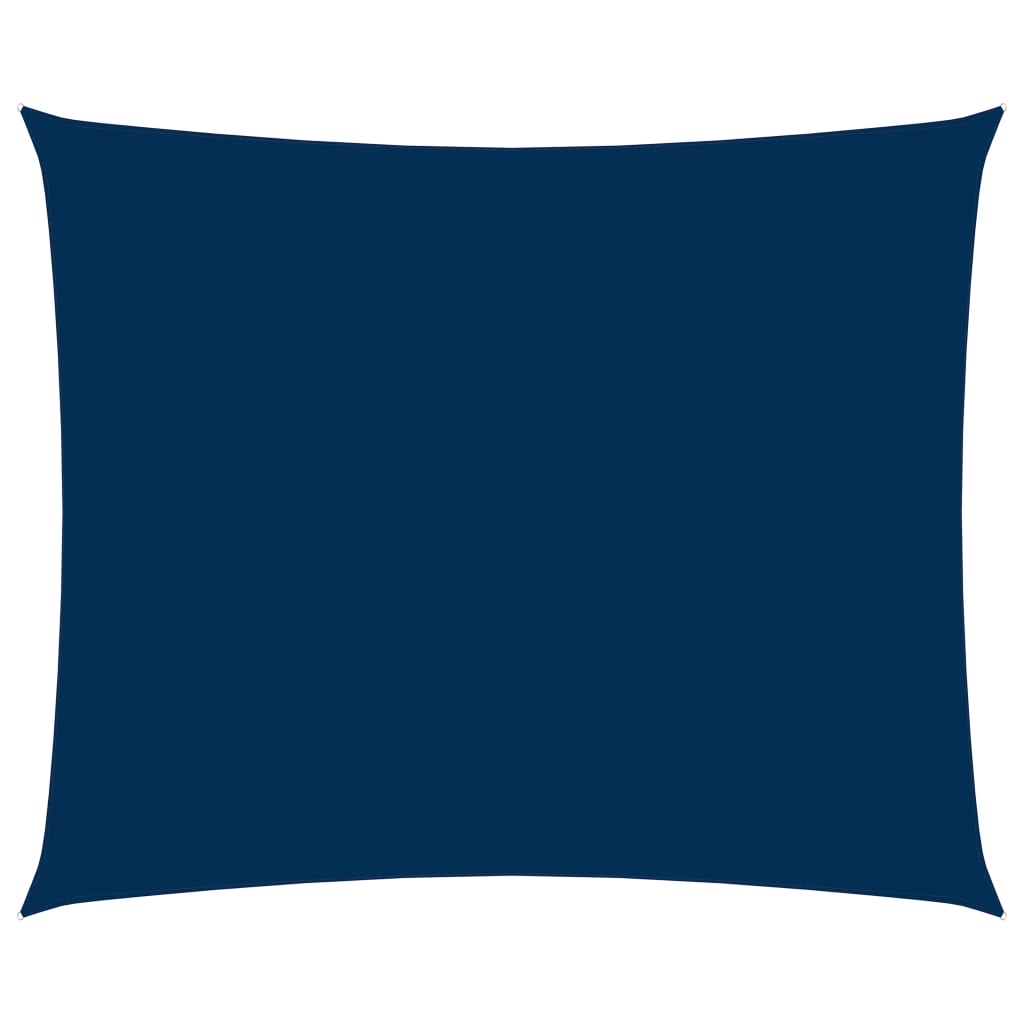 Sonnensegel Oxford-Gewebe Rechteckig 3x5 m Blau