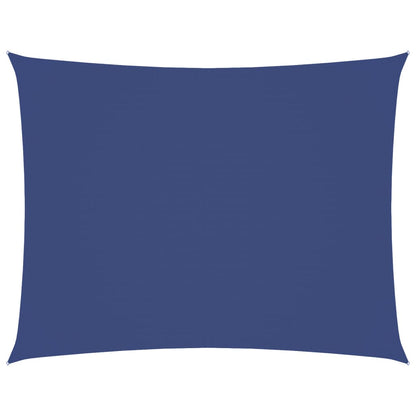 Sonnensegel Oxford-Gewebe Rechteckig 6x7 m Blau