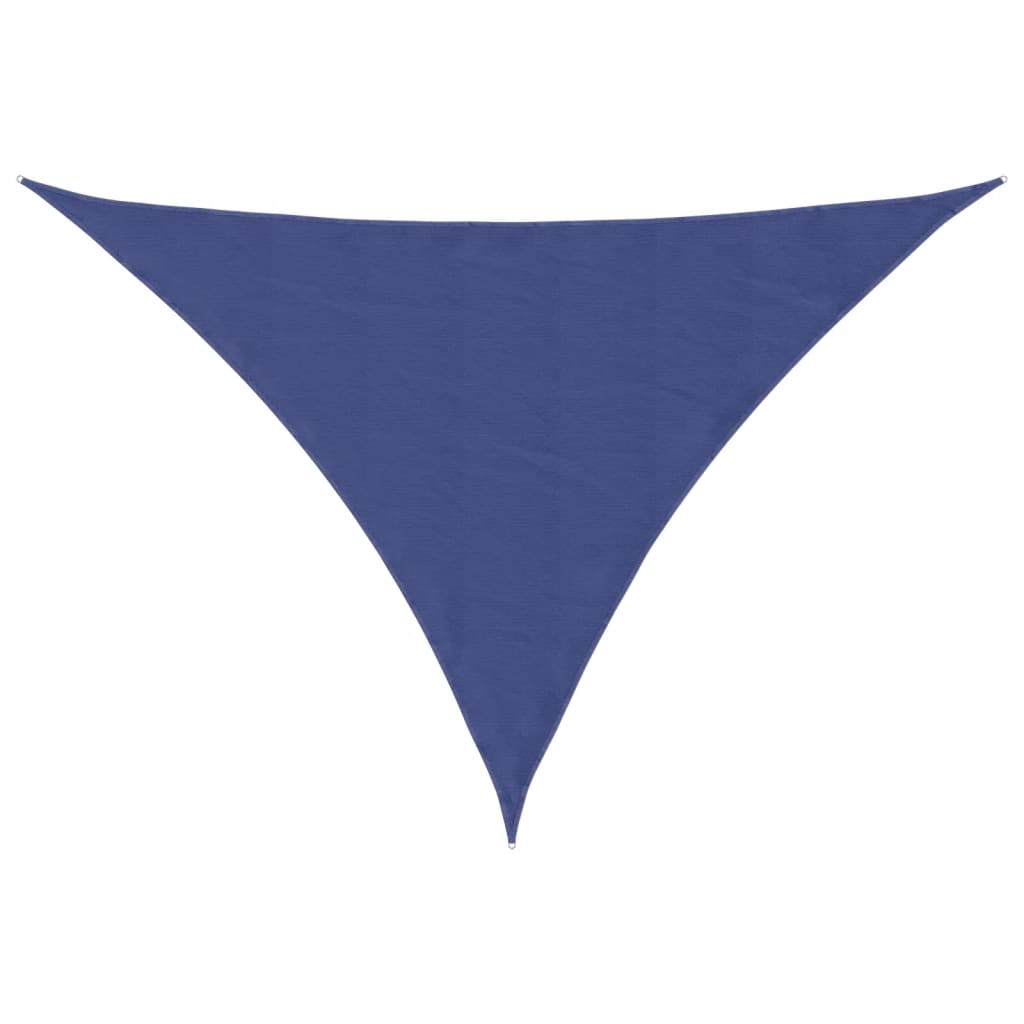 Sonnensegel Oxford-Gewebe Dreieckig 3x3x4,24 m Blau