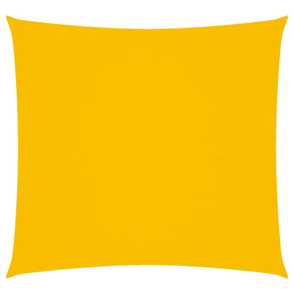 Sonnensegel Oxford-Gewebe Quadratisch 5x5 m Gelb