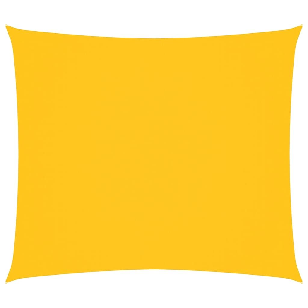 Sonnensegel Oxford-Gewebe Rechteckig 2x2,5 m Gelb