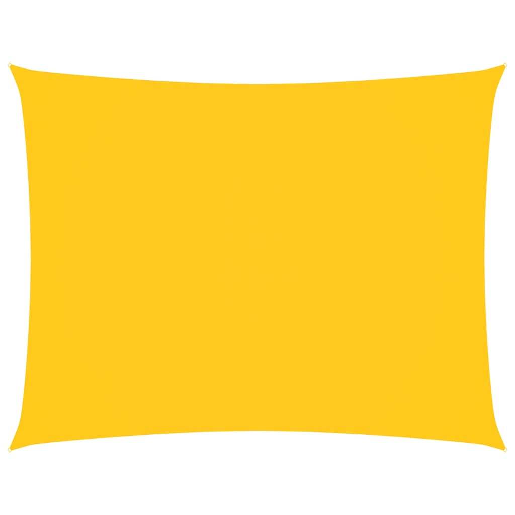 Sonnensegel Oxford-Gewebe Rechteckig 2,5x3,5 m Gelb