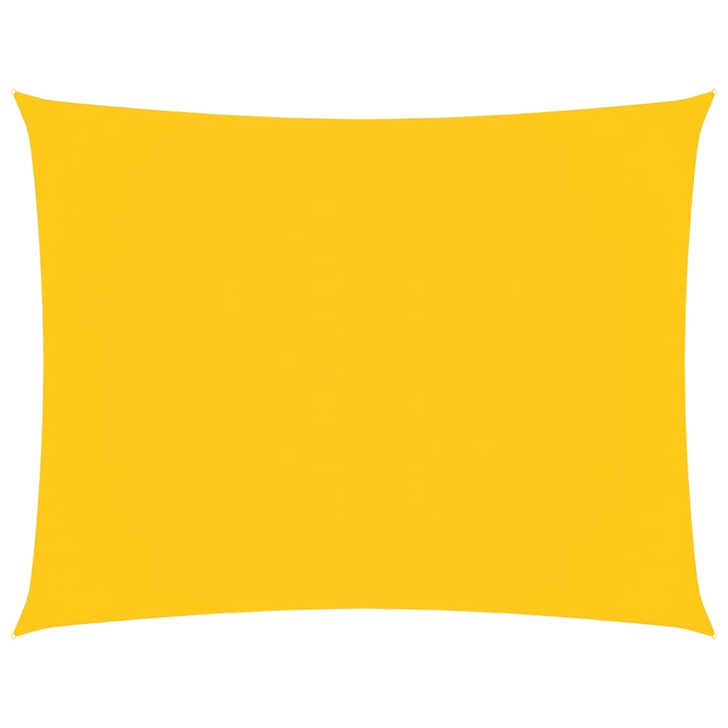 Sonnensegel Oxford-Gewebe Rechteckig 2,5x4 m Gelb