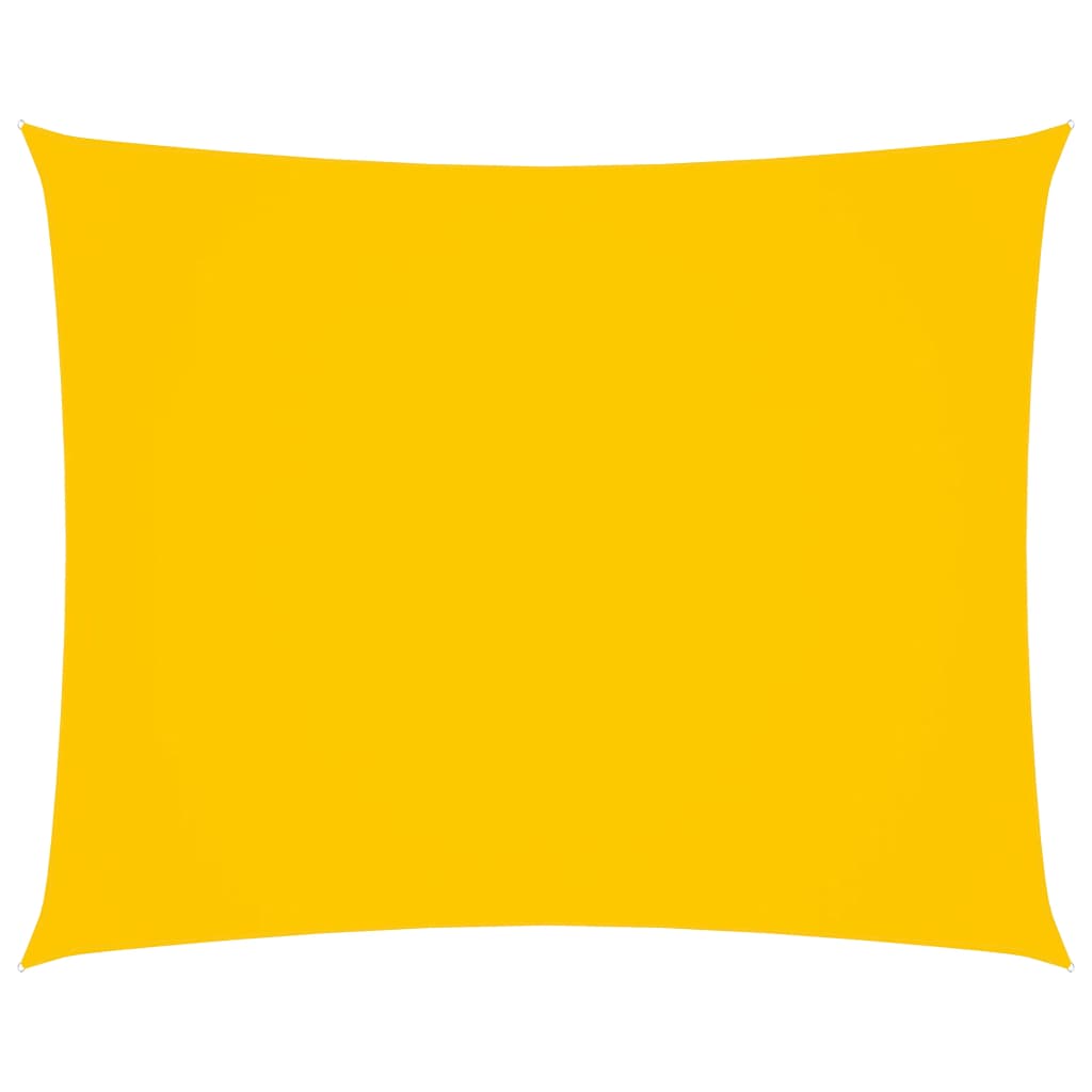 Sonnensegel Oxford-Gewebe Rechteckig 2,5x4,5 m Gelb
