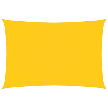 Sonnensegel Oxford-Gewebe Rechteckig 3x5 m Gelb