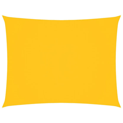 Sonnensegel Oxford-Gewebe Rechteckig 4x6 m Gelb