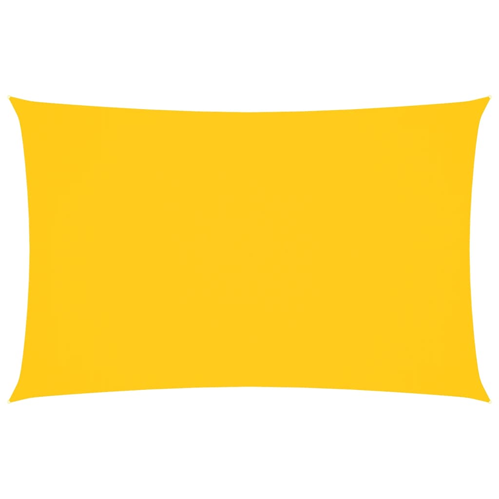 Sonnensegel Oxford-Gewebe Rechteckig 4x7 m Gelb