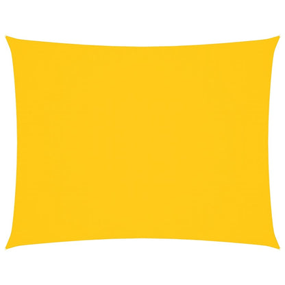 Sonnensegel Oxford-Gewebe Rechteckig 5x6 m Gelb