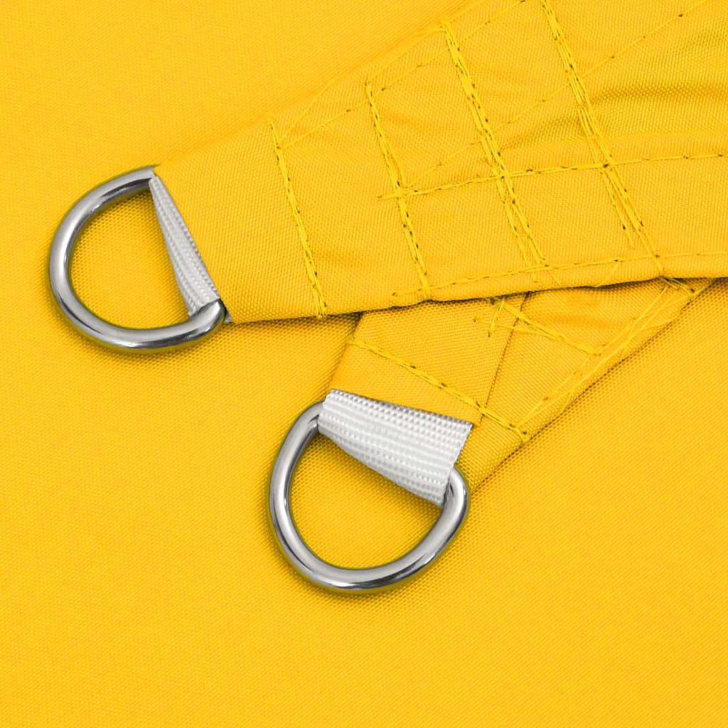 Sonnensegel Oxford-Gewebe Dreieckig 5x7x7 m Gelb