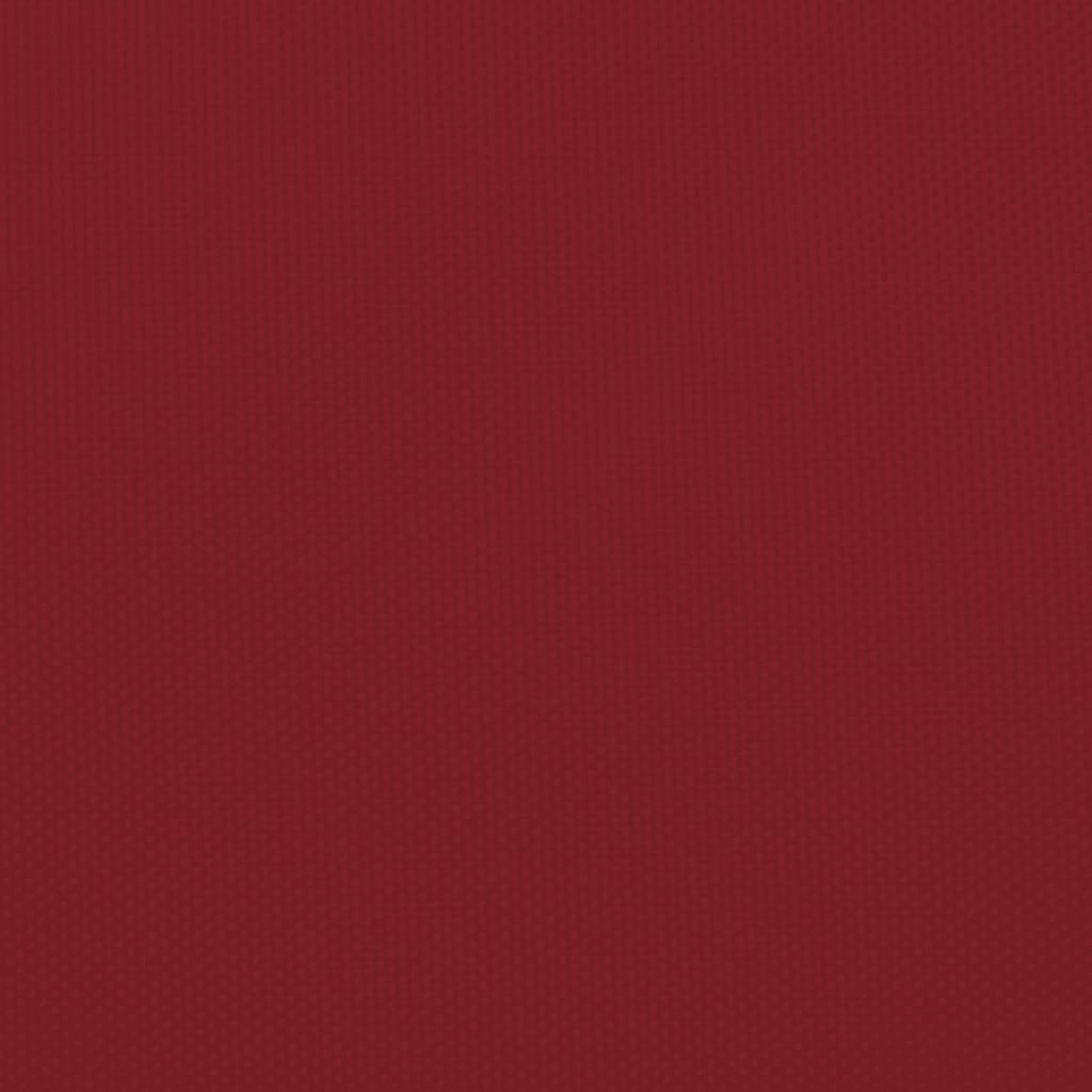 Sonnensegel Oxford-Gewebe Rechteckig 6x7 m Rot