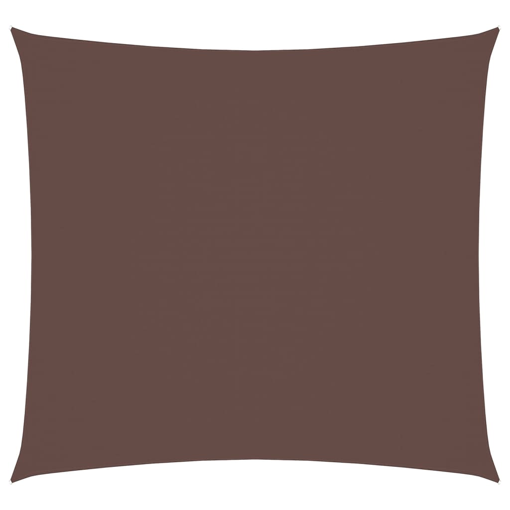 Sonnensegel Oxford-Gewebe Quadratisch 7x7 m Braun
