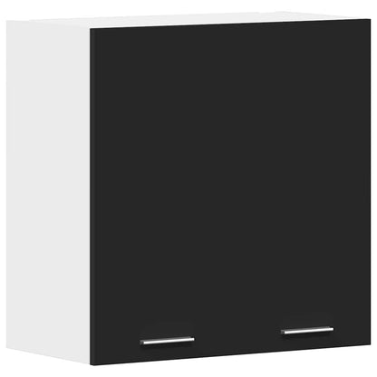 Hängeschrank Lyon Schwarz 60x31x60 cm Holzwerkstoff