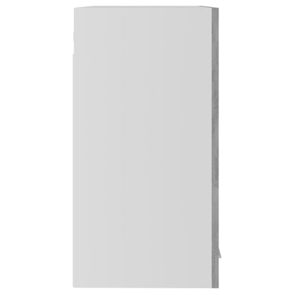 Hängeglasschrank Lyon Betongrau 60x31x60 cm Holzwerkstoff