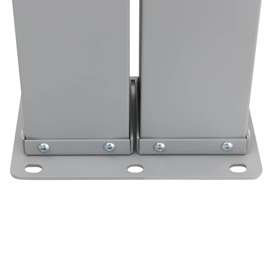 Ausziehbare Seitenmarkise 140x1200 cm Blau