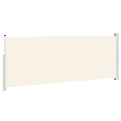 Seitenmarkise Ausziehbar 180x500 cm Creme