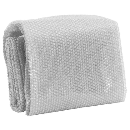 Treibende Pool-Solarplane PE 260x160 cm Grau