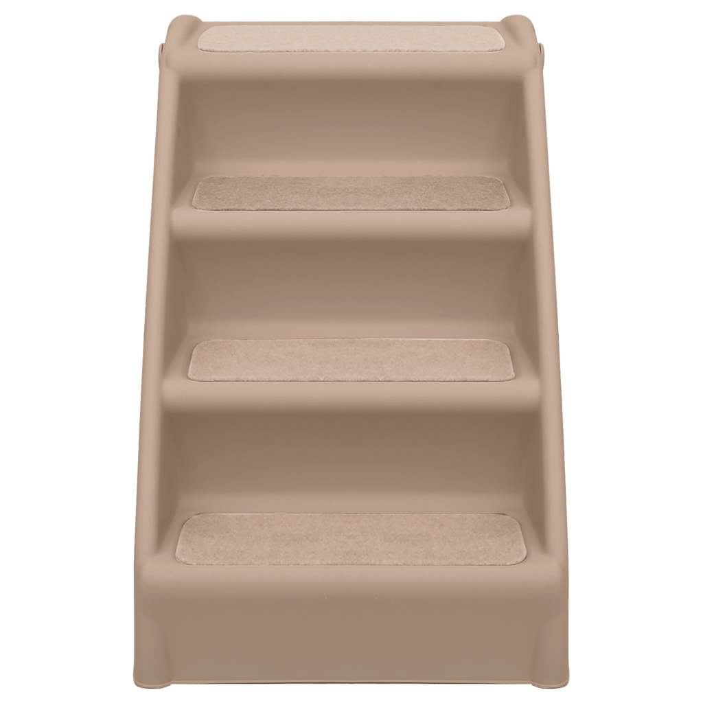 Hundetreppe Klappbar Braun 62x40x49,5 cm