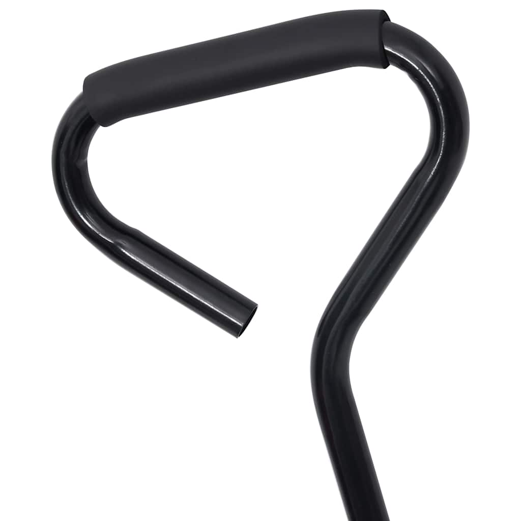 Garten-Kippwagen 300 kg 75 L Schwarz