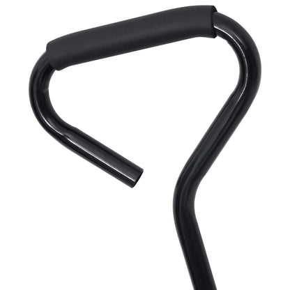 Garten-Kippwagen 300 kg 75 L Schwarz