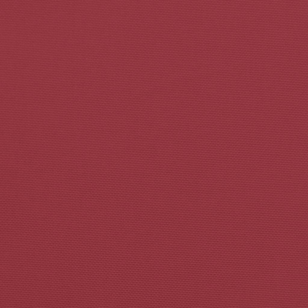 Gartenbank-Auflage Weinrot 200x50x4 cm Oxford-Gewebe