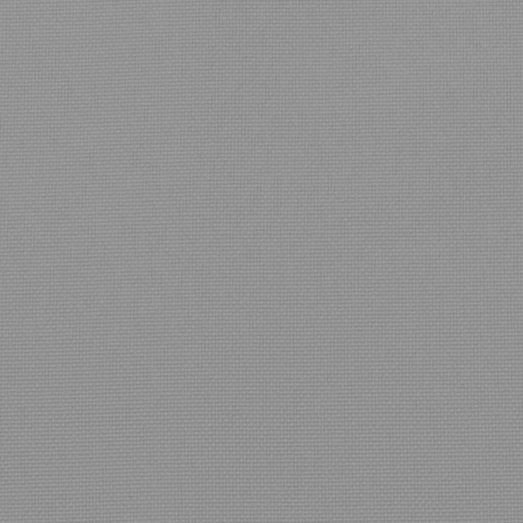 Sonnenliegen-Auflage Grau 186x58x4 cm Oxford-Gewebe