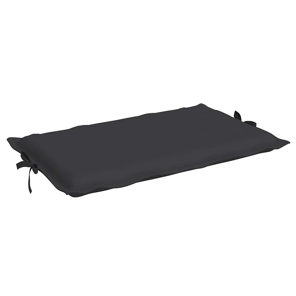 Sonnenliegen-Auflage Schwarz 186x58x4 cm Oxford-Gewebe
