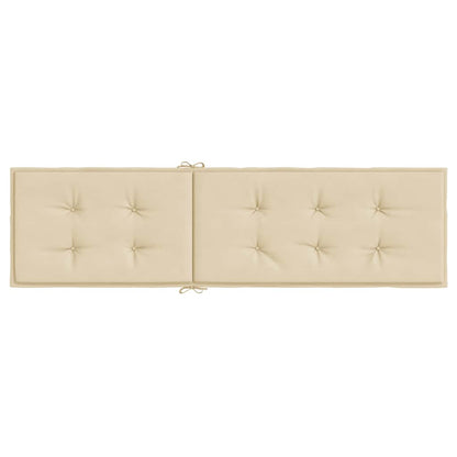 Liegestuhl-Auflage Beige (75+105)x50x4 cm