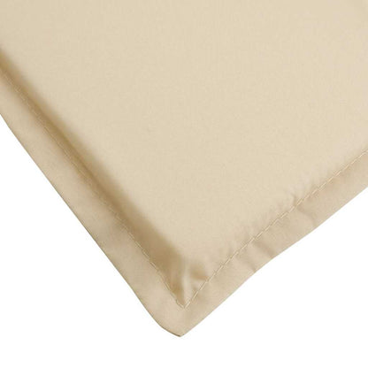 Liegestuhl-Auflage Beige (75+105)x50x4 cm