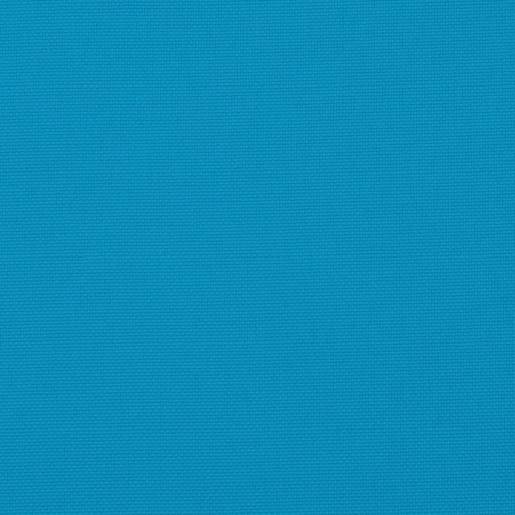 Sonnenliegen-Auflage Blau 200x50x3 cm Oxford-Gewebe