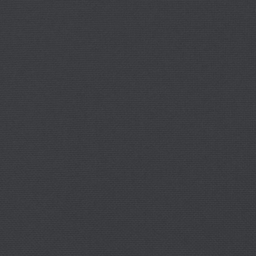 Sonnenliegen-Auflage Schwarz 200x70x3 cm Oxford-Gewebe