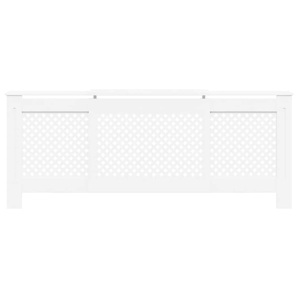MDF Heizkörperverkleidung Weiß 205 cm