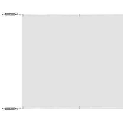 Senkrechtmarkise Weiß 140x800 cm Oxford-Gewebe