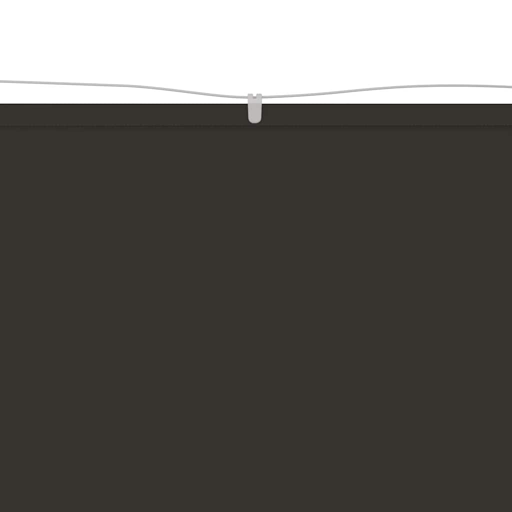 Senkrechtmarkise Anthrazit 140x600 cm Oxford-Gewebe