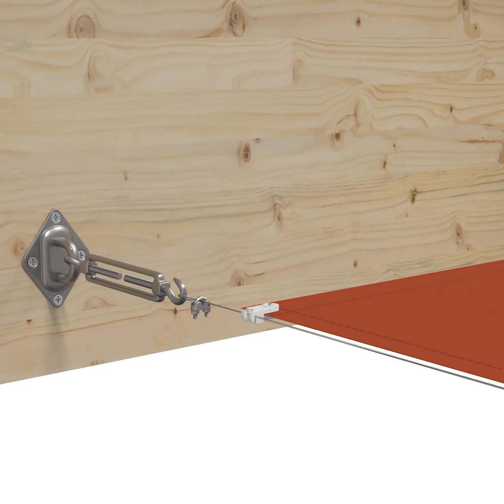 Senkrechtmarkise Terrakotta 100x800 cm Oxford-Gewebe