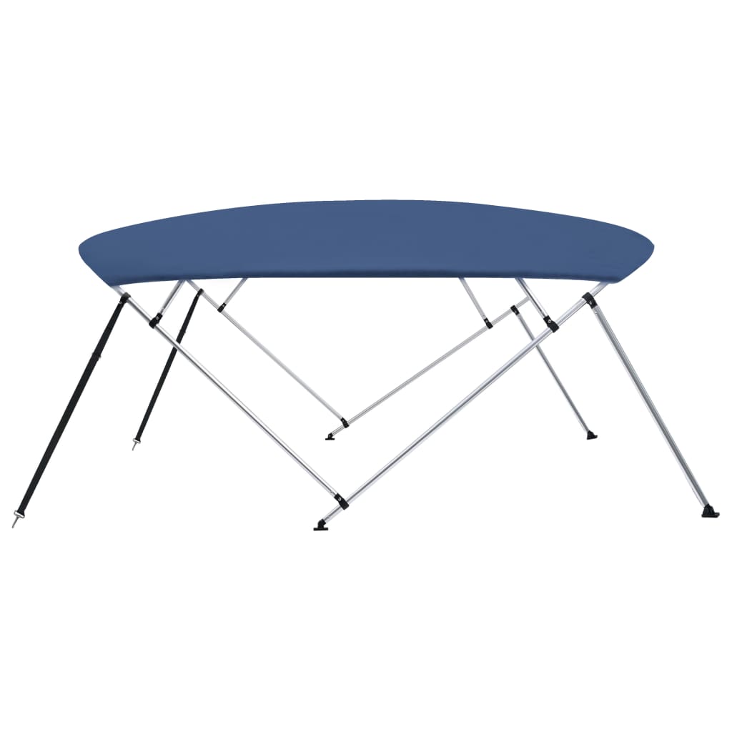 4-Bow Bimini Top Marineblau 243x(230-244)x137 cm