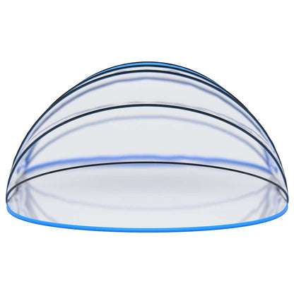 Pool-Kuppel Oval 620x410x210 cm