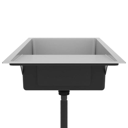 Handgemachte Einbauspüle Edelstahl