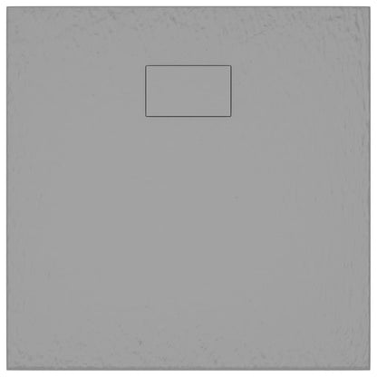 Duschwanne SMC Grau 90x90 cm