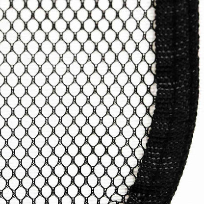 Faltbarer Welpenlaufstall mit Tragetasche Schwarz 110x110x58 cm