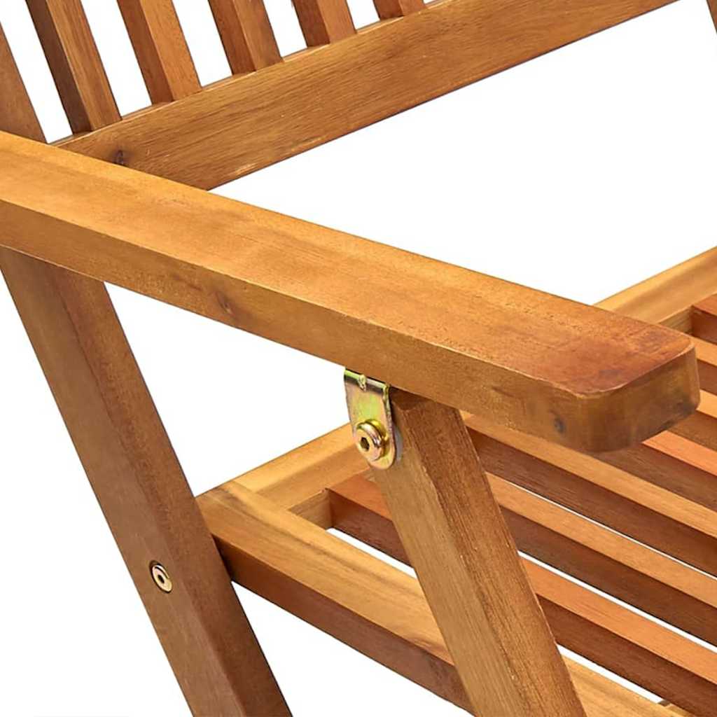 9-tlg. Garten-Essgruppe Klappbar Massivholz Akazie